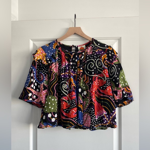 FARM Rio Multicolor Patterned Top - Picture 4 of 12